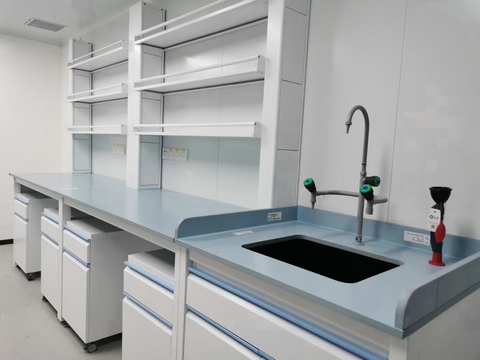 laboratory ceramic worktop in university laboraotry